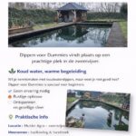 Altijd al.eens willen koudwaterdippen? Op 14 maart om 10.00 uur bij Mulder Agro in de zwemvijver wordt een cursus dippen voor dummies gegeven door spetterwille. Wie daag je uit ....